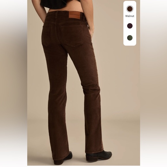 Lucky Brand Mid Rise Corduroy Sweet Boot - Picture 5 of 14